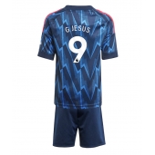 Arsenal Gabriel Jesus #9 Replika Bortedrakt Barn 2025-26 Kortermet (+ bukser)