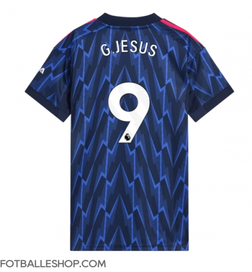 Arsenal Gabriel Jesus #9 Replika Bortedrakt Dame 2025-26 Kortermet Arsenal Gabriel Jesus #9 Replika Bortedrakt Dame 2025-26 Kortermet