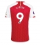 Arsenal Gabriel Jesus #9 Replika Hjemmedrakt 2023-24 Kortermet