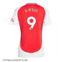 Arsenal Gabriel Jesus #9 Replika Hjemmedrakt Dame 2024-25 Kortermet