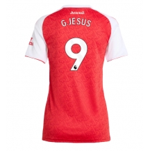 Arsenal Gabriel Jesus #9 Replika Hjemmedrakt Dame 2025-26 Kortermet
