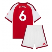 Arsenal Gabriel Magalhaes #6 Replika Hjemmedrakt Barn 2026-27 Kortermet (+ bukser)