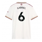 Arsenal Gabriel Magalhaes #6 Replika Tredjedrakt Dame 2025-26 Kortermet