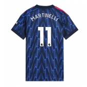 Arsenal Gabriel Martinelli #11 Replika Bortedrakt Dame 2025-26 Kortermet