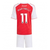 Arsenal Gabriel Martinelli #11 Replika Hjemmedrakt Barn 2025-26 Kortermet (+ bukser)