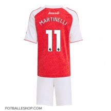 Arsenal Gabriel Martinelli #11 Replika Hjemmedrakt Barn 2025-26 Kortermet (+ bukser)