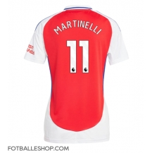 Arsenal Gabriel Martinelli #11 Replika Hjemmedrakt Dame 2024-25 Kortermet