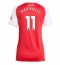 Arsenal Gabriel Martinelli #11 Replika Hjemmedrakt Dame 2025-26 Kortermet