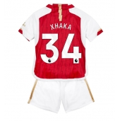 Arsenal Granit Xhaka #34 Replika Hjemmedrakt Barn 2023-24 Kortermet (+ bukser)