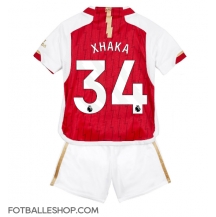 Arsenal Granit Xhaka #34 Replika Hjemmedrakt Barn 2023-24 Kortermet (+ bukser)