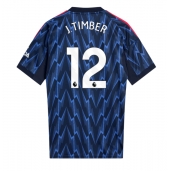 Arsenal Jurrien Timber #12 Replika Bortedrakt 2025-26 Kortermet
