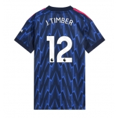 Arsenal Jurrien Timber #12 Replika Bortedrakt Dame 2025-26 Kortermet