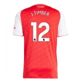 Arsenal Jurrien Timber #12 Replika Hjemmedrakt 2025-26 Kortermet