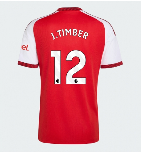Arsenal Jurrien Timber #12 Replika Hjemmedrakt 2026-27 Kortermet Arsenal Jurrien Timber #12 Replika Hjemmedrakt 2026-27 Kortermet