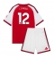 Arsenal Jurrien Timber #12 Replika Hjemmedrakt Barn 2026-27 Kortermet (+ bukser)