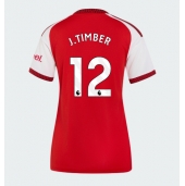 Arsenal Jurrien Timber #12 Replika Hjemmedrakt Dame 2026-27 Kortermet