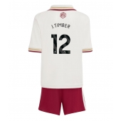 Arsenal Jurrien Timber #12 Replika Tredjedrakt Barn 2025-26 Kortermet (+ bukser)