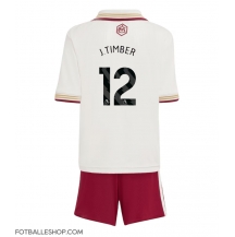 Arsenal Jurrien Timber #12 Replika Tredjedrakt Barn 2025-26 Kortermet (+ bukser)
