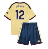 Arsenal Jurrien Timber #12 Replika Tredjedrakt Barn 2026-27 Kortermet (+ bukser)