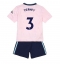 Arsenal Kieran Tierney #3 Replika Tredjedrakt Barn 2022-23 Kortermet (+ bukser)