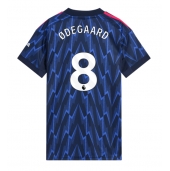 Arsenal Martin Odegaard #8 Replika Bortedrakt Dame 2025-26 Kortermet