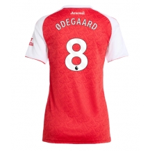 Arsenal Martin Odegaard #8 Replika Hjemmedrakt Dame 2025-26 Kortermet