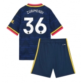 Arsenal Martin Zubimendi #36 Replika Bortedrakt Barn 2026-27 Kortermet (+ bukser)