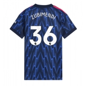 Arsenal Martin Zubimendi #36 Replika Bortedrakt Dame 2025-26 Kortermet