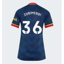 Arsenal Martin Zubimendi #36 Replika Bortedrakt Dame 2026-27 Kortermet