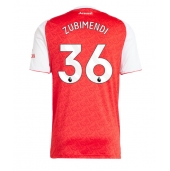 Arsenal Martin Zubimendi #36 Replika Hjemmedrakt 2025-26 Kortermet
