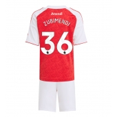 Arsenal Martin Zubimendi #36 Replika Hjemmedrakt Barn 2025-26 Kortermet (+ bukser)