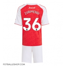 Arsenal Martin Zubimendi #36 Replika Hjemmedrakt Barn 2025-26 Kortermet (+ bukser)