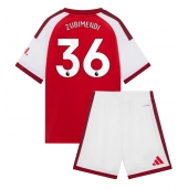 Arsenal Martin Zubimendi #36 Replika Hjemmedrakt Barn 2026-27 Kortermet (+ bukser)