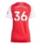 Arsenal Martin Zubimendi #36 Replika Hjemmedrakt Dame 2025-26 Kortermet