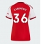 Arsenal Martin Zubimendi #36 Replika Hjemmedrakt Dame 2026-27 Kortermet