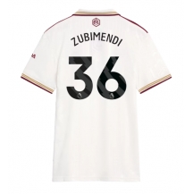 Arsenal Martin Zubimendi #36 Replika Tredjedrakt Dame 2025-26 Kortermet