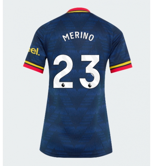 Arsenal Mikel Merino #23 Replika Bortedrakt Dame 2026-27 Kortermet Arsenal Mikel Merino #23 Replika Bortedrakt Dame 2026-27 Kortermet
