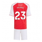 Arsenal Mikel Merino #23 Replika Hjemmedrakt Barn 2025-26 Kortermet (+ bukser)