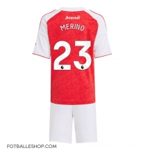 Arsenal Mikel Merino #23 Replika Hjemmedrakt Barn 2025-26 Kortermet (+ bukser)