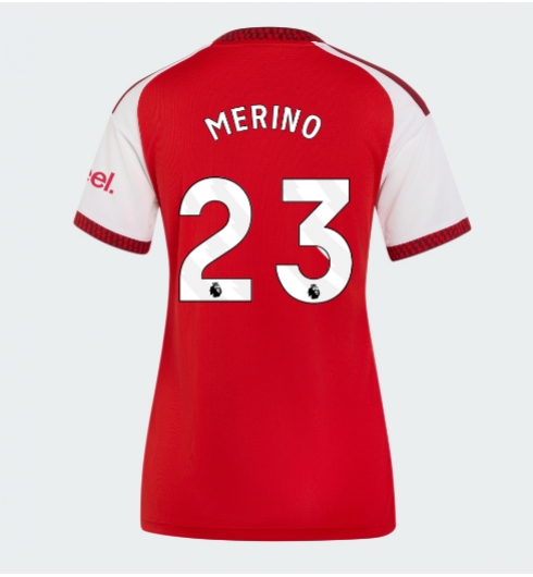Arsenal Mikel Merino #23 Replika Hjemmedrakt Dame 2026-27 Kortermet Arsenal Mikel Merino #23 Replika Hjemmedrakt Dame 2026-27 Kortermet
