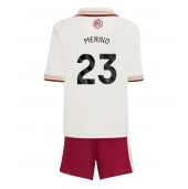 Arsenal Mikel Merino #23 Replika Tredjedrakt Barn 2025-26 Kortermet (+ bukser)