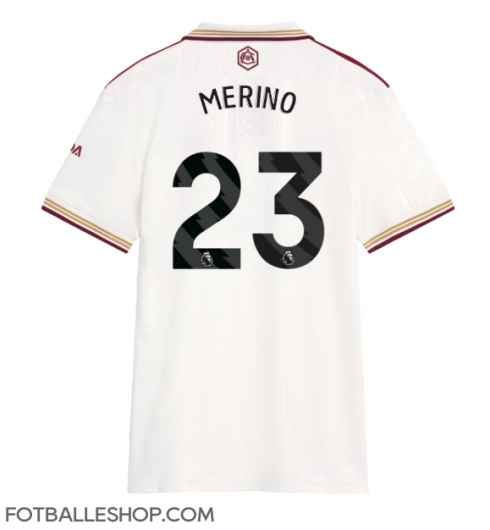 Arsenal Mikel Merino #23 Replika Tredjedrakt Dame 2025-26 Kortermet Arsenal Mikel Merino #23 Replika Tredjedrakt Dame 2025-26 Kortermet