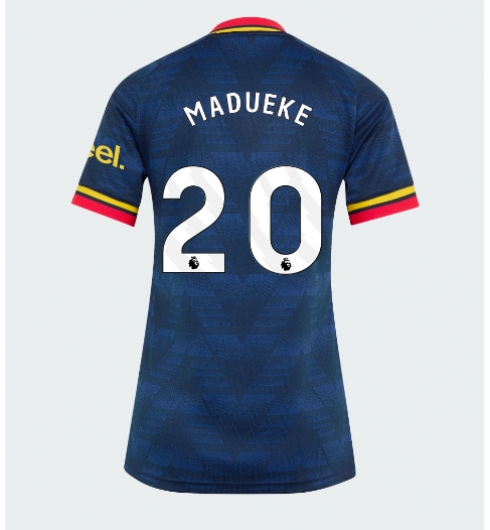 Arsenal Noni Madueke #20 Replika Bortedrakt Dame 2026-27 Kortermet Arsenal Noni Madueke #20 Replika Bortedrakt Dame 2026-27 Kortermet