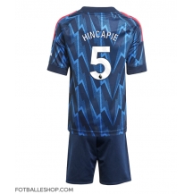 Arsenal Piero Hincapie #5 Replika Bortedrakt Barn 2025-26 Kortermet (+ bukser)