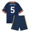 Arsenal Piero Hincapie #5 Replika Bortedrakt Barn 2026-27 Kortermet (+ bukser)