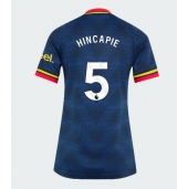 Arsenal Piero Hincapie #5 Replika Bortedrakt Dame 2026-27 Kortermet