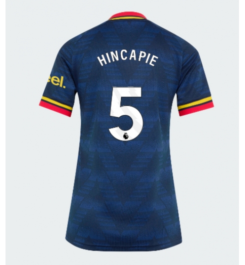 Arsenal Piero Hincapie #5 Replika Bortedrakt Dame 2026-27 Kortermet Arsenal Piero Hincapie #5 Replika Bortedrakt Dame 2026-27 Kortermet