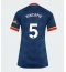 Arsenal Piero Hincapie #5 Replika Bortedrakt Dame 2026-27 Kortermet Arsenal Piero Hincapie #5 Replika Bortedrakt Dame 2026-27 Kortermet