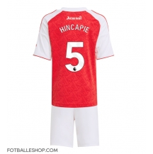 Arsenal Piero Hincapie #5 Replika Hjemmedrakt Barn 2025-26 Kortermet (+ bukser)