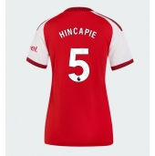 Arsenal Piero Hincapie #5 Replika Hjemmedrakt Dame 2026-27 Kortermet
